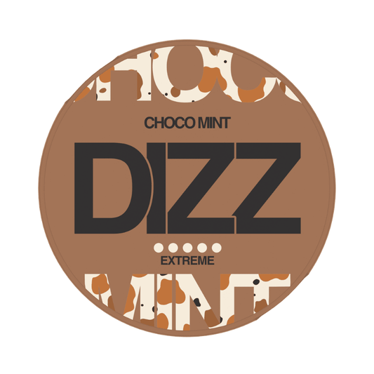 DIZZ Chocco Mint 25mg │ Nicotine Pouches - Snuzia