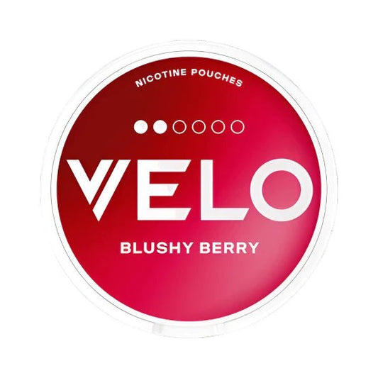 Velo Blushy Berry - Nicotine Pouches | Buy Online at Snuzia