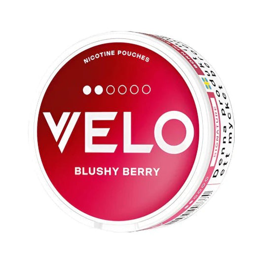 Velo Blushy Berry - Nicotine Pouches | Buy Online at Snuzia