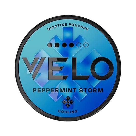 Velo Peppermint Storm - Nicotine Pouches | Buy Online at Snuzia