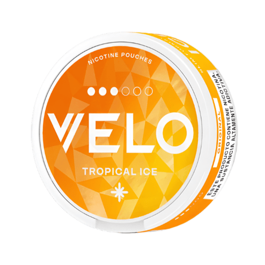 Velo Tropical Ice - Nicotine Pouches | Buy Online at Snuzia