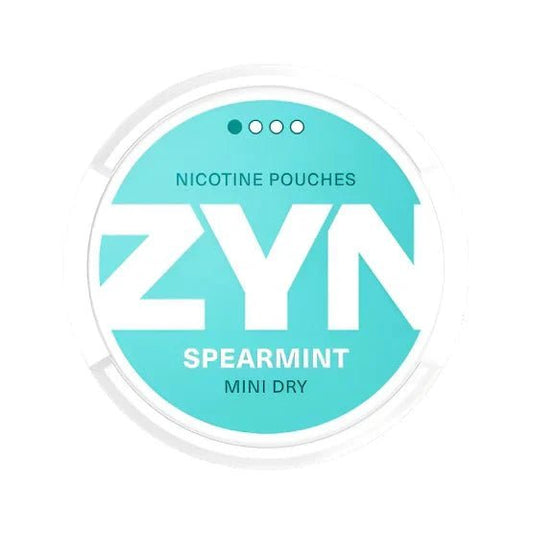 ZYN Spearmint Mini Dry 1.5mg - Snuzia