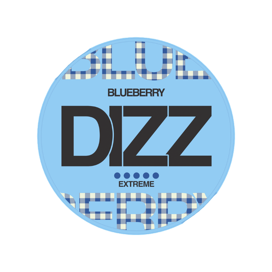 DIZZ Blueberry 25mg │ Nicotine Pouches - Snuzia