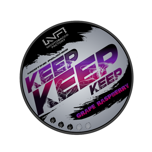 KEEP Grape Raspberry 30mg │ Nicotine Pouches