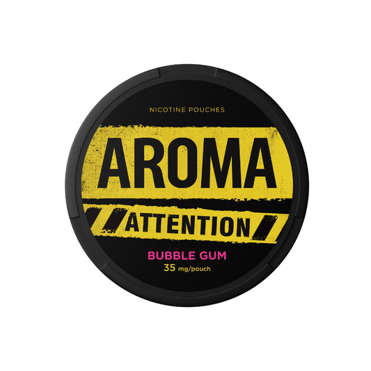 AROMA Attention Bubblegum 35mg - Snuzia