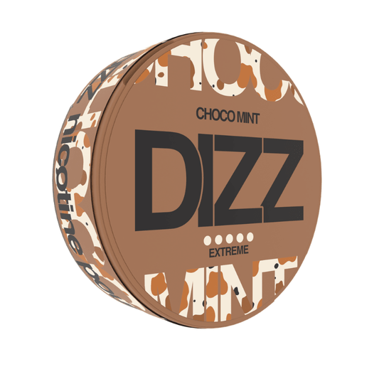 DIZZ Chocco Mint 25mg │ Nicotine Pouches - Snuzia