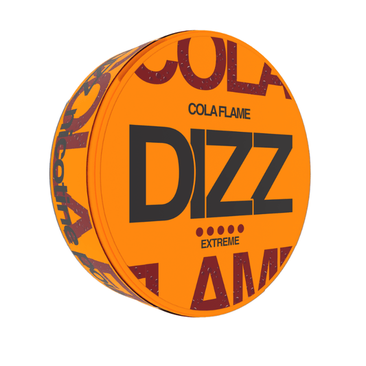 DIZZ Cola Flame 25mg │ Nicotine Pouches - Snuzia