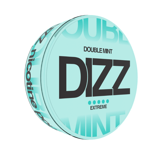DIZZ Double Mint 25mg │ Nicotine Pouches - Snuzia