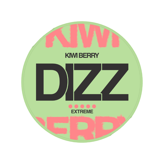 DIZZ Kiwi Berry 25mg │ Nicotine Pouches - Snuzia