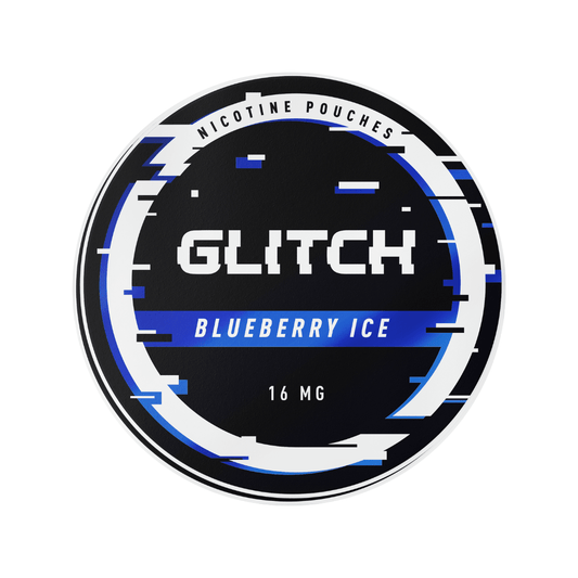 GLITCH Blueberry Ice 16mg - Snuzia