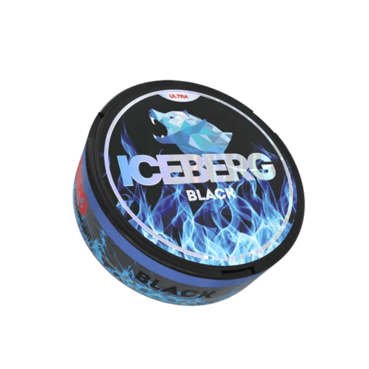 ICEBERG Black 50mg - Snuzia