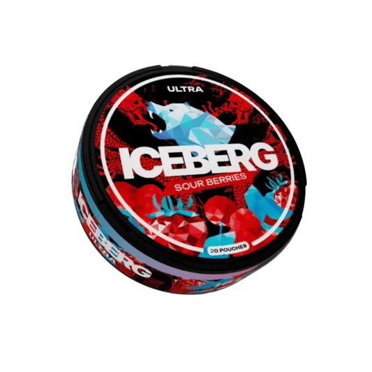 ICEBERG Sour Berries 50mg - Snuzia