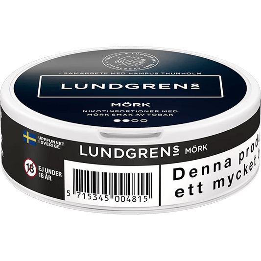 Lundgrens Mörk 2/4 8mg - Snuzia
