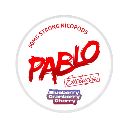 PABLO Blueberry Cranberry Cherry 50mg - Snuzia