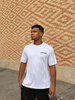 SNUZIA T-Shirt Upper Decky Statement Tee – Classic White - Snuzia