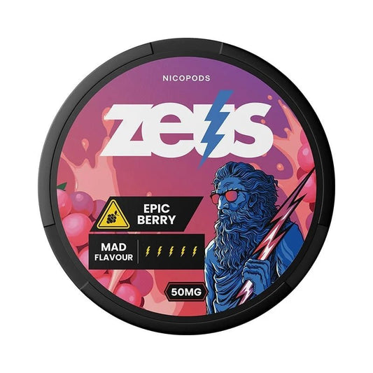 Zeus Epic Berry 50mg - Snuzia