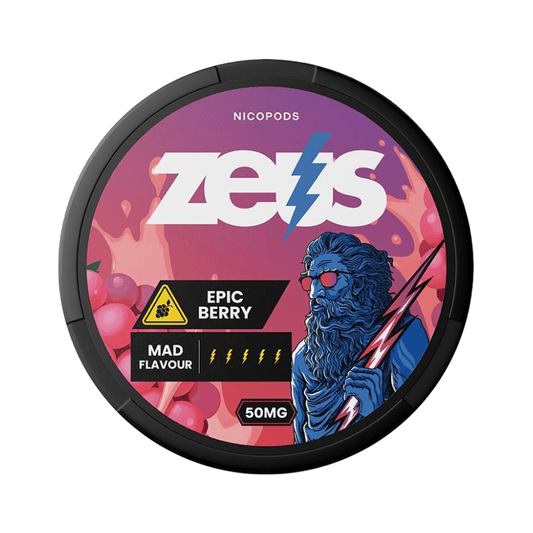 Zeus Epic Berry 50mg - Snuzia