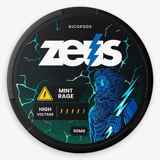 Zeus Mint Rage 50mg - Snuzia