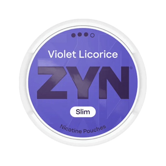 ZYN Violet Licorice 9mg Slim - Snuzia