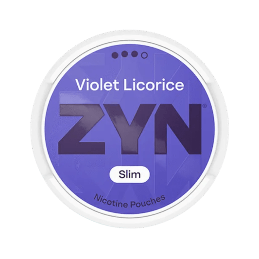 ZYN Violet Licorice 9mg Slim - Snuzia