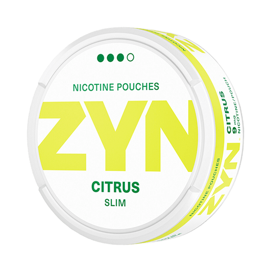 ZYN Citrus Slim 9mg - snuzia